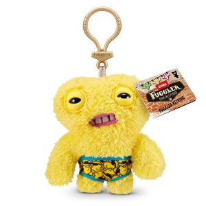 Fuggler Plush Clip-On Keyring - Squidge - 1 of 4