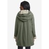 Jessica London Women's Plus Size Reversible A-Line Raincoat - 3 of 4