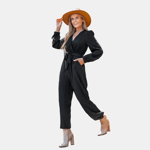 Black hot sale target jumpsuit