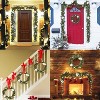 Christmas Garland for Mantle,6Ft Battery Operated Prelit Garland Christmas Decorations with 20 LED Lights - 2 of 4