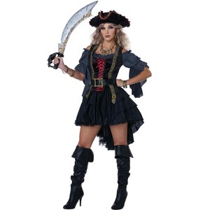 California Costumes Beauty of the Dark Seas Pirate Adult Costume - 1 of 1