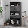 VYNXARIA Cube Unit Bookcase Cabinet for Living Room, Office, Dining Room ,Dark Brown - 2 of 4