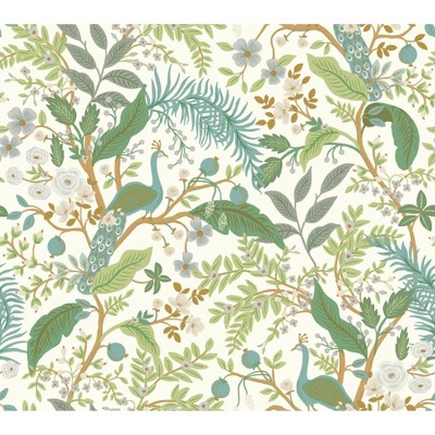 Rifle Paper Co. Garden Party Peel and Stick Wallpaper Linen Multi