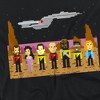 Women's Star Trek Tng Trexel Crew Loose T-Shirt Black - 2 of 4