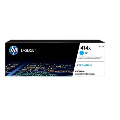 HP 414X High Yield LaserJet Toner Cartridge - Cyan