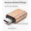 Syntech USB C to USB Adapter Pack of 2 USB C Male to USB 3.0 Female Adapter Compatible With Type C Devices - 3 of 4