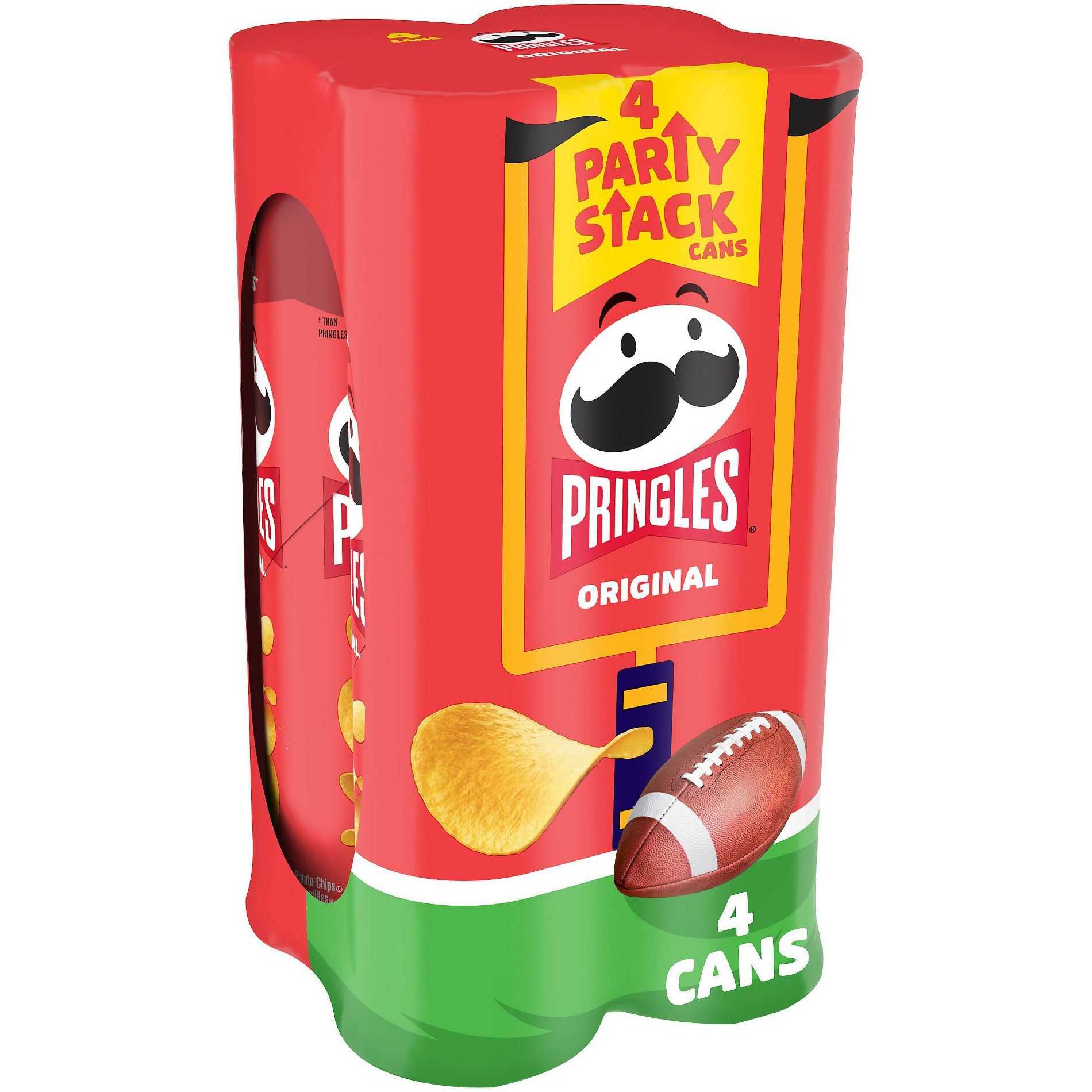 Pringles Party Stack Original 4pk/27.3oz
