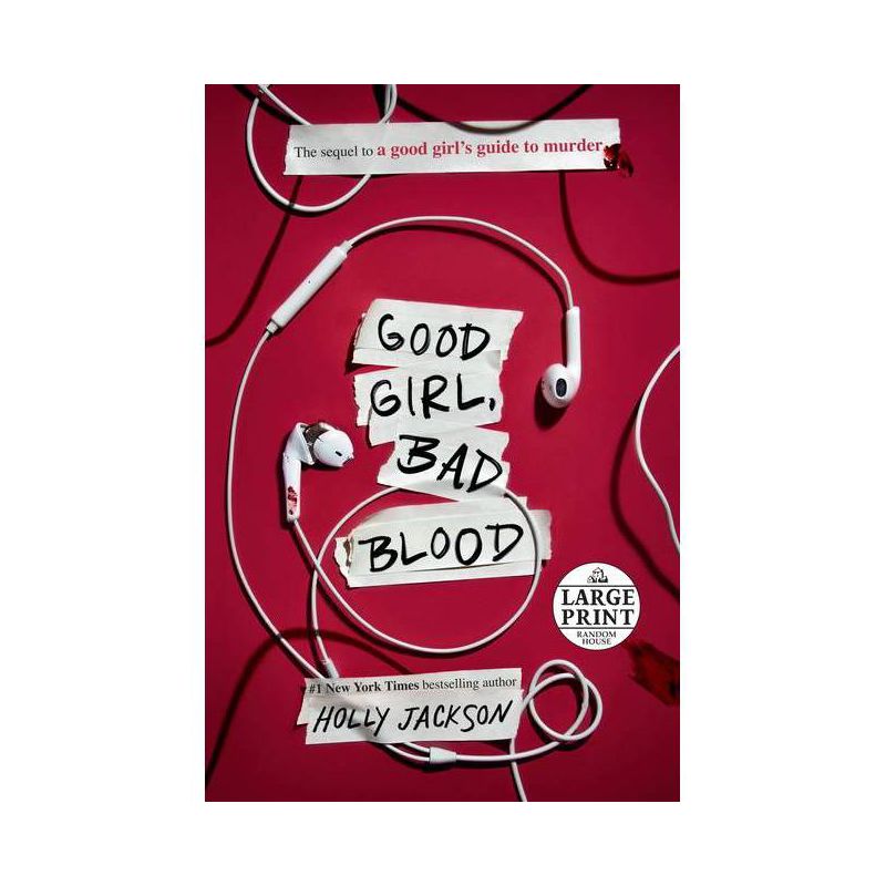 Good Girl, Bad Blood - (A Good Girl's Guide to Murder) Large Print by  Holly Jackson (Paperback), 1 of 2