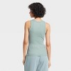 Women's Slim Fit Ribbed Tank Top - A New Day™ - 2 of 4