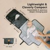 KeaBabies Ezee Diaper Changing Pad, Portable Diaper Changing Mat, Waterproof Foldable Diaper Changing Pad - 3 of 4