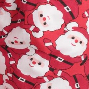 santa tossed 100% organic cotton
