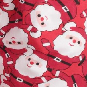 santa tossed 100% organic cotton