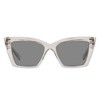 Saint Laurent SL 657 003 Womens Cat-Eye Sunglasses Beige 54mm - 2 of 3