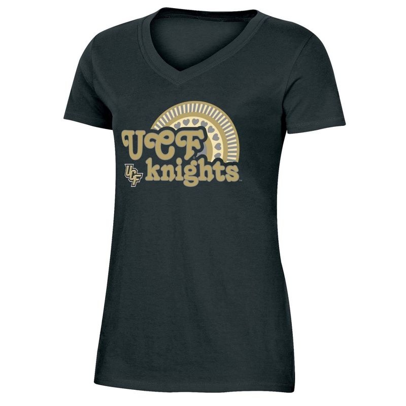 NCAA UCF Knights Girls&#39; V-Neck T-Shirt, 1 of 4