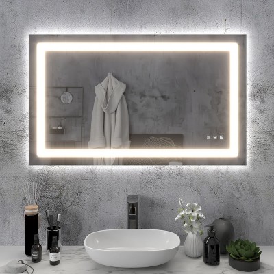 LED Front Light and Backlit Mirror