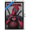 Trends International Marvel Deadpool Legacy - Heart Framed Wall Poster Prints - 3 of 4