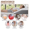 ChicFurnit Bed Pillows Wedge Pillow for Sleep Apnea and Back Pain Relief Memory Foam Pillow for Bedroom Use, White, 7.09"*7.09"*15.75" - 3 of 4