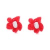 Unique Bargains Wool Yarn Flower Shoelace Charms 1 Pair - 4 of 4