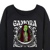 Women's - Marvel - Guardians of the Galaxy Gamora Art Nouveau Lightweight French Terry Wide Neck Long Sleeve Shirt - 2 of 4