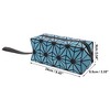 Unique Bargains Women's Portable Geometric Makeup Bag 1 Pc - 2 of 3