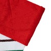 Northlight 18" Red and Green Velvet Sequin Stripe Christmas Stocking - 3 of 4