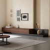 Luck Live 78.7" Expandable TV stand, With a maximum width of 141.7", With 3 Storage Drawers - 4 of 4