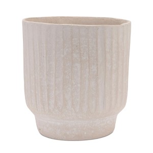 Melrose Recycled Paper Chalk Vase 7.5"H - 1 of 3