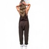 Women's V-neck Jersey Jumpsuit - BUCKETLIST - 3 of 4