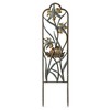 SPI Home Narrow Lovebirds in Nest Trellis – 33" Tall Cast Aluminum Outdoor Decor with 7.75" Spikes and Romantic Garden Detail - 4 of 4