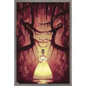 Trends International Disney Princess - Tiana - Good vs Evil Framed Wall Poster Prints - 1 of 4
