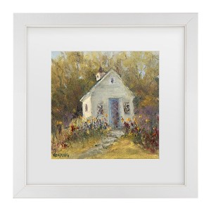 Trademark Fine Art - Marilyn Wendling Sweet Cottage III Matted Framed Art - 1 of 4