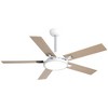 Bella Depot 52" Ceiling Fan with Light and Remote 6-Speed Reversible Fan - 2 of 4