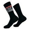 Crazy Dog Men's Breaking News I Dont Care Socks Funny Sarcastic Graphic Novelty Footwear for Men - 2 of 4