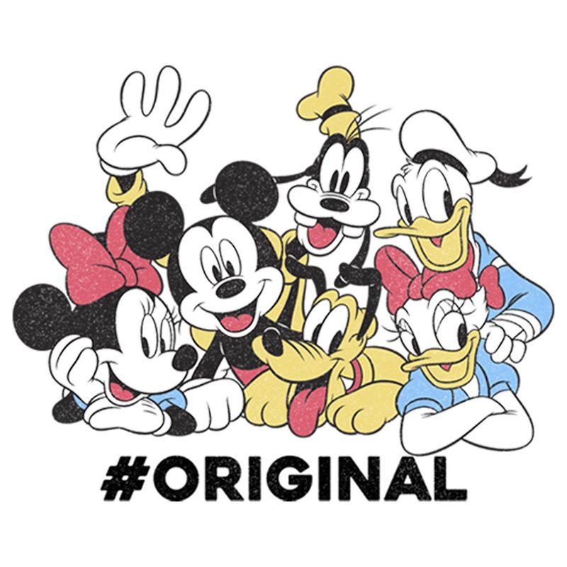 Girl's Disney Mickey & Friends #Original T-Shirt, 2 of 5