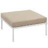 Modway Harmony Outdoor Patio Aluminum Ottoman - 2 of 4