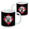 Davidson College Secondary Logo Ceramic Coffee Mug Novelty Gift Mugs for Coffee Tea and Hot Drinks 11oz White - 2 of 4