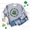Simply Sage Market Women's Graphic Sweatshirt Happy Go Lucky Hat - 3 of 4