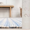 Home Conservatory Dainty Diamond Handwoven Cotton Indoor Area Rug - 3 of 4