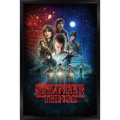 Stranger Things - One Sheet Framed Poster Trends International