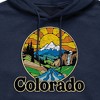 Men's - Instant Message - Groovy Colorado Graphic Fleece Pullover Hoodie - 2 of 4
