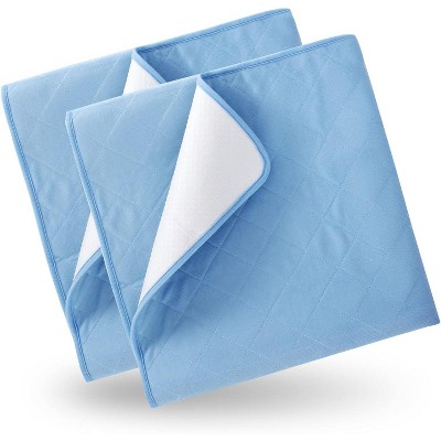 Biloban- Bed Pads for Incontinence Washable, Reusable Waterproof Bed Underpads Chucks Pads with Non-Slip Back,  Large 34" × 52"