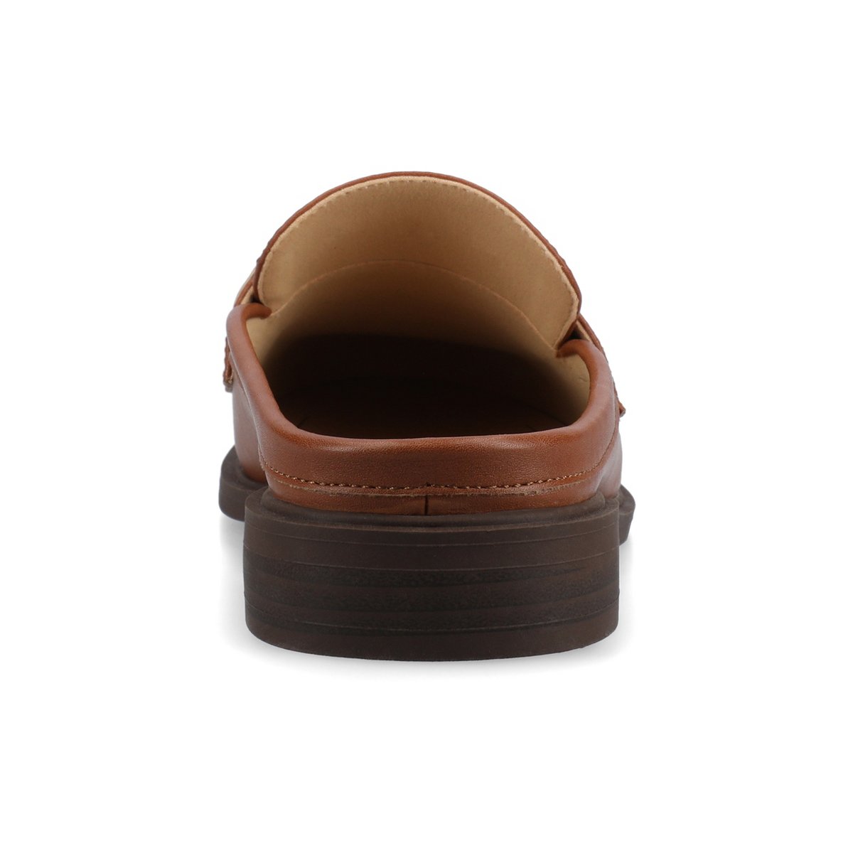 Женские туфли Journee Collection Journee Women's Rayla Loafers, Cognac PU 8 — фото 3