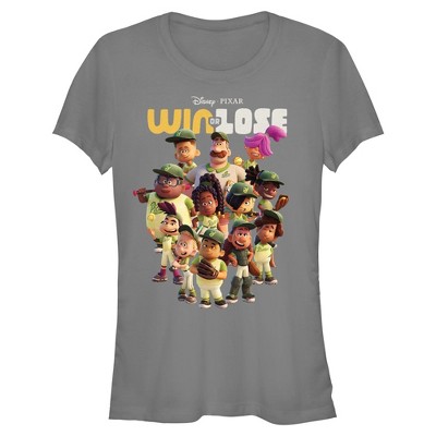 Junior's Win or Lose Pickles Group Picture T-Shirt