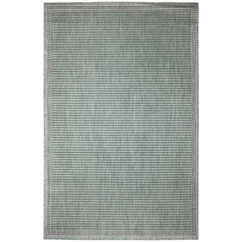 Liora Manne Malibu Simple Border Indoor/outdoor Rug Green 6'6