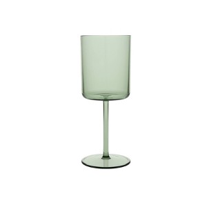 Fortessa Tableware Solutions 14oz 6pk Urbo White Wine Glasses Sage: Copolyester, Dishwasher-Safe, Cold Beverages, Set of 6 - 1 of 3