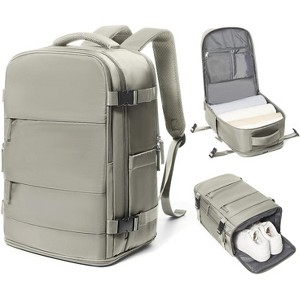 Waterproof Travel Backpack for Outdoor & Urban Use, Flight Approved Carry-On with Laptop Sleeve - 1 of 4