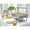 Food Warmer Gel Cans for Chafing Dish 6 Cans Diplastible Chafing Burners to Keep  Food Warm 2.5 Hours 