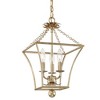 Crystorama Lighting Broche 3 - Light Chandelier in  Antique Gold - 3 of 4