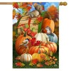 Briarwood Lane Fall House Flag 40x28 For Outdoor Fall Pumpkin Gathering For Fall House Flag - 2 of 4