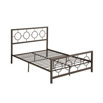 Francoise Modern Contemporary Iron Platform Bed - Christopher Knight Home
